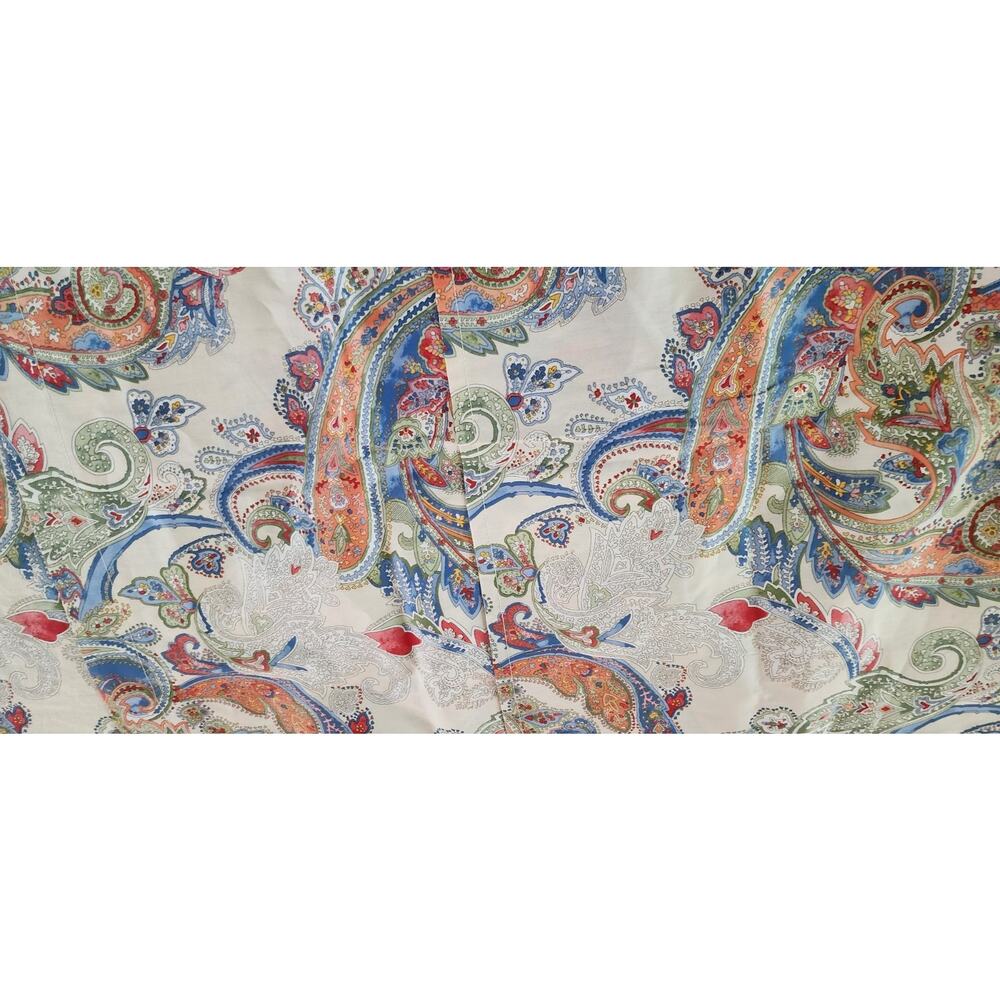 Vintage Chaps Ralph Lauren Coral Sands Queen Comforter Dust Ruffle Shams - Picture 10 of 15